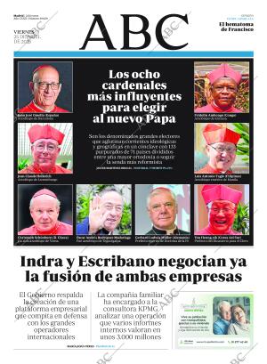 ABC MADRID 25-04-2025