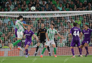 Semifinal de la Conference League disputado en el estadio Benito Villamarín...