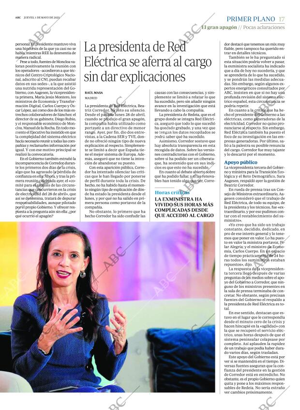 ABC MADRID 01-05-2025 página 17