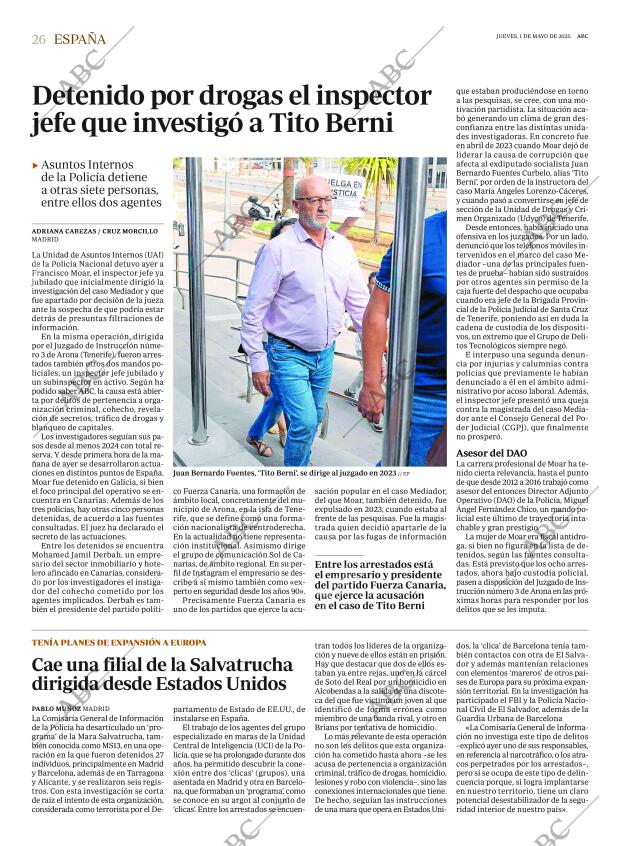 ABC MADRID 01-05-2025 página 26