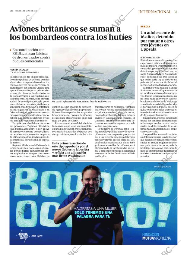 ABC MADRID 01-05-2025 página 31