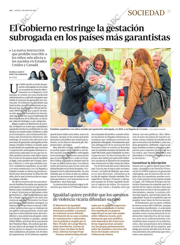 ABC MADRID 01-05-2025 página 37