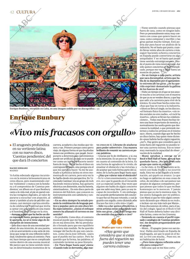 ABC MADRID 01-05-2025 página 42