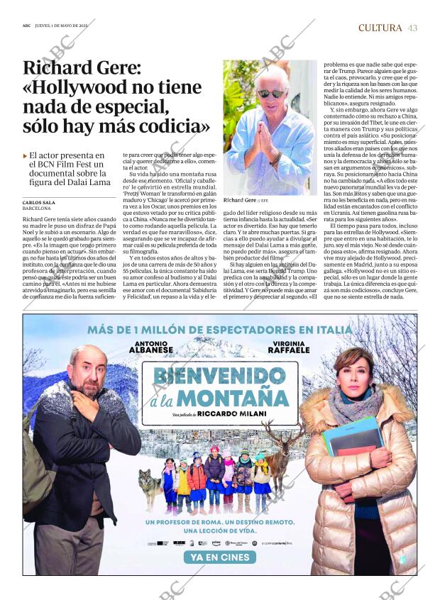 ABC MADRID 01-05-2025 página 43