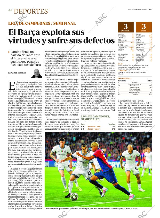 ABC MADRID 01-05-2025 página 44