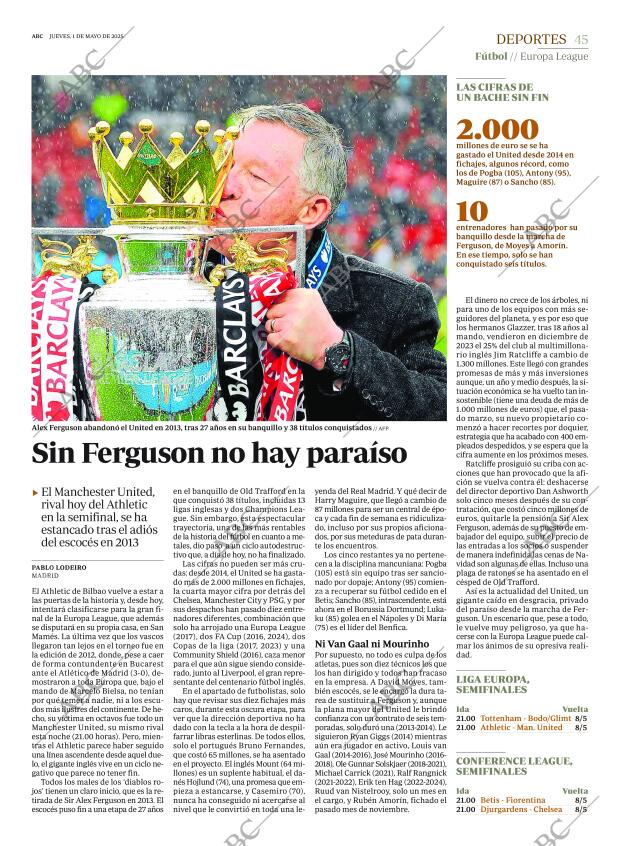 ABC MADRID 01-05-2025 página 45