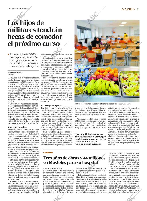 ABC MADRID 01-05-2025 página 51