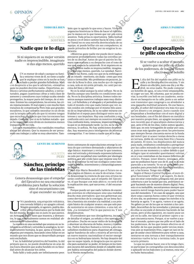 ABC MADRID 01-05-2025 página 6