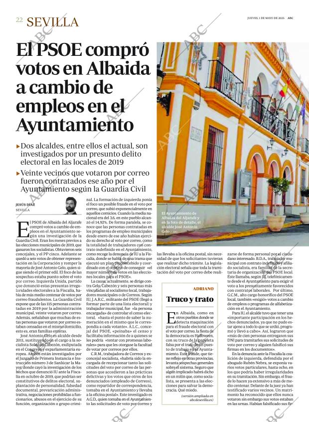 ABC SEVILLA 01-05-2025 página 22