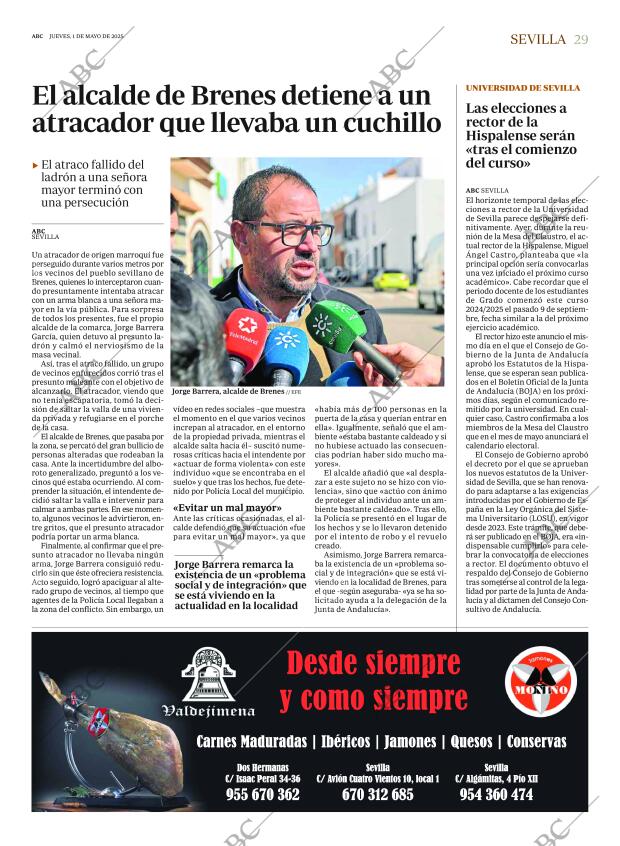 ABC SEVILLA 01-05-2025 página 29