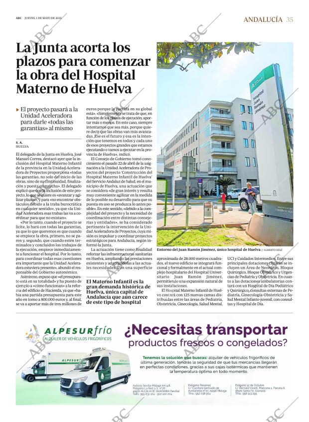 ABC SEVILLA 01-05-2025 página 35