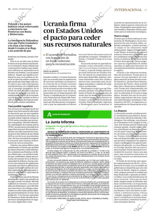 ABC SEVILLA 01-05-2025 página 41