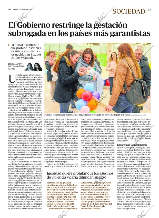 ABC SEVILLA 01-05-2025 página 49