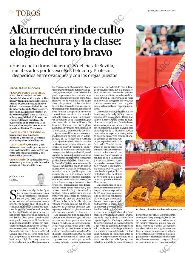 ABC SEVILLA 01-05-2025 página 54
