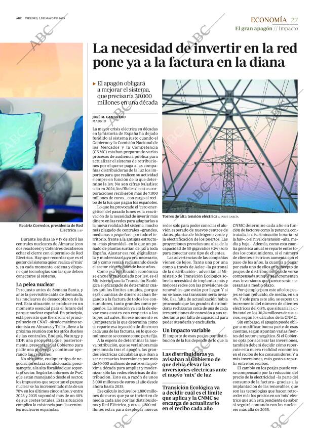 ABC MADRID 02-05-2025 página 27