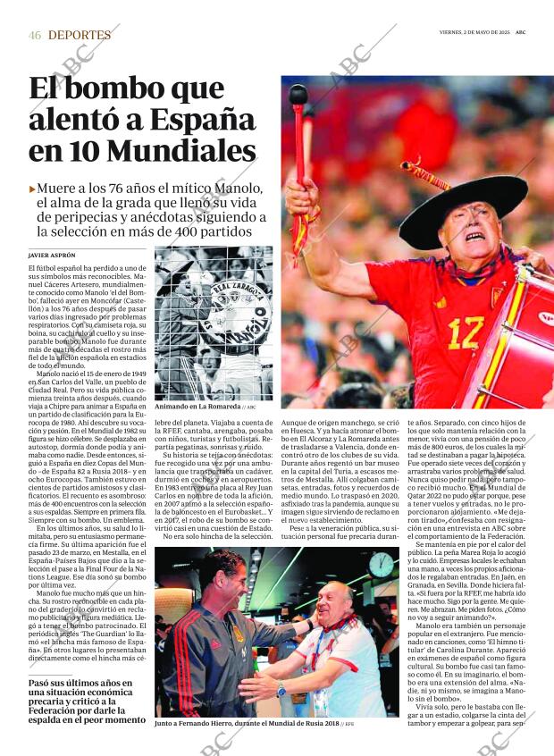 ABC MADRID 02-05-2025 página 46