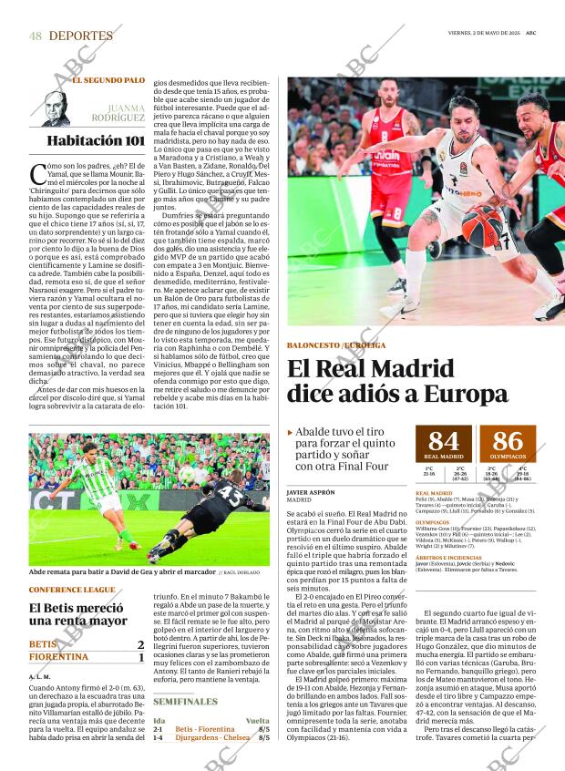 ABC MADRID 02-05-2025 página 48