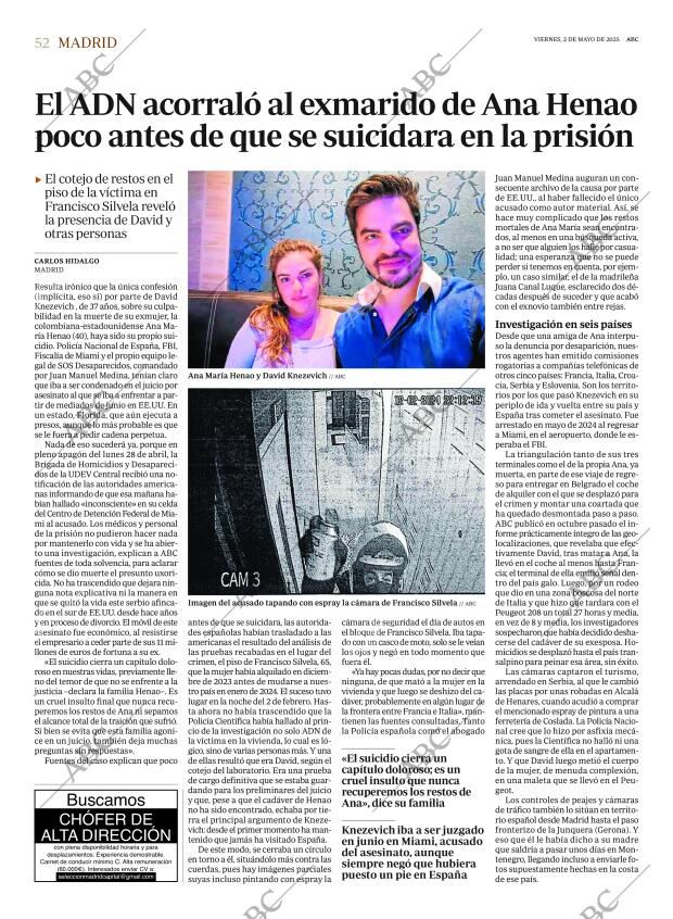 ABC MADRID 02-05-2025 página 52