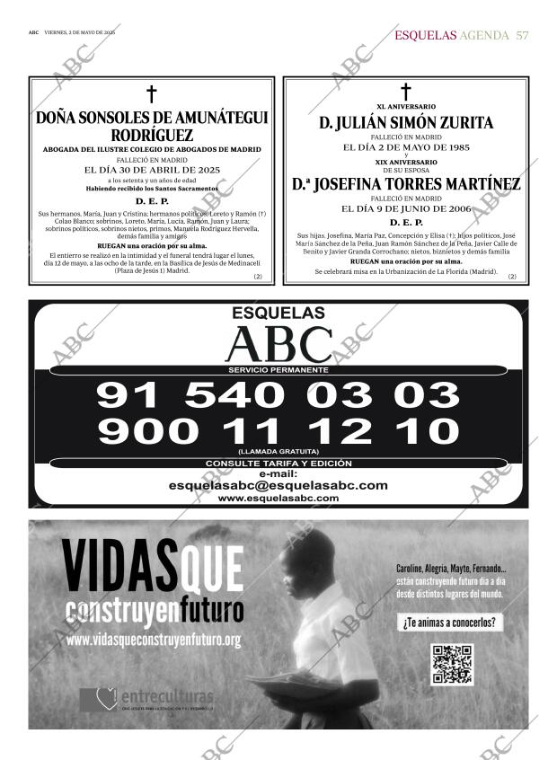 ABC MADRID 02-05-2025 página 57
