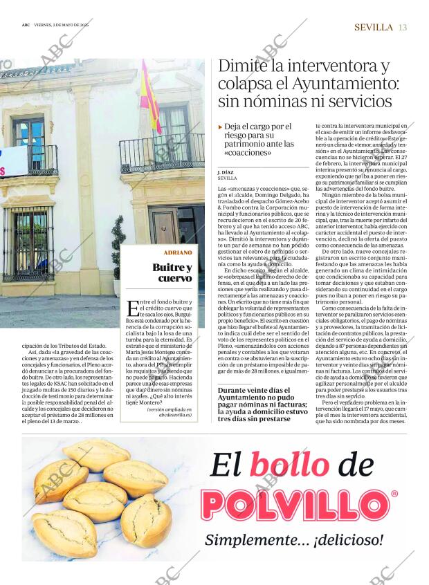 ABC SEVILLA 02-05-2025 página 13