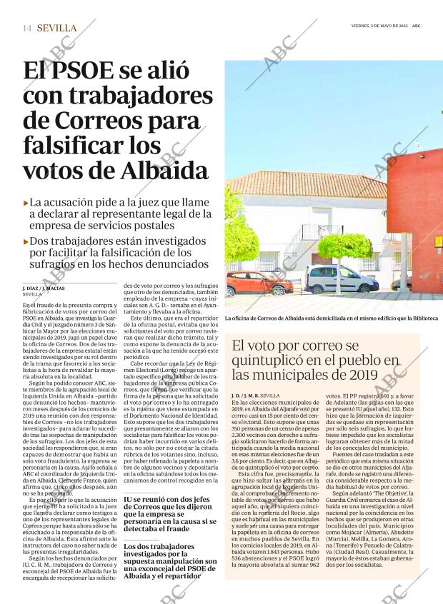 ABC SEVILLA 02-05-2025 página 14