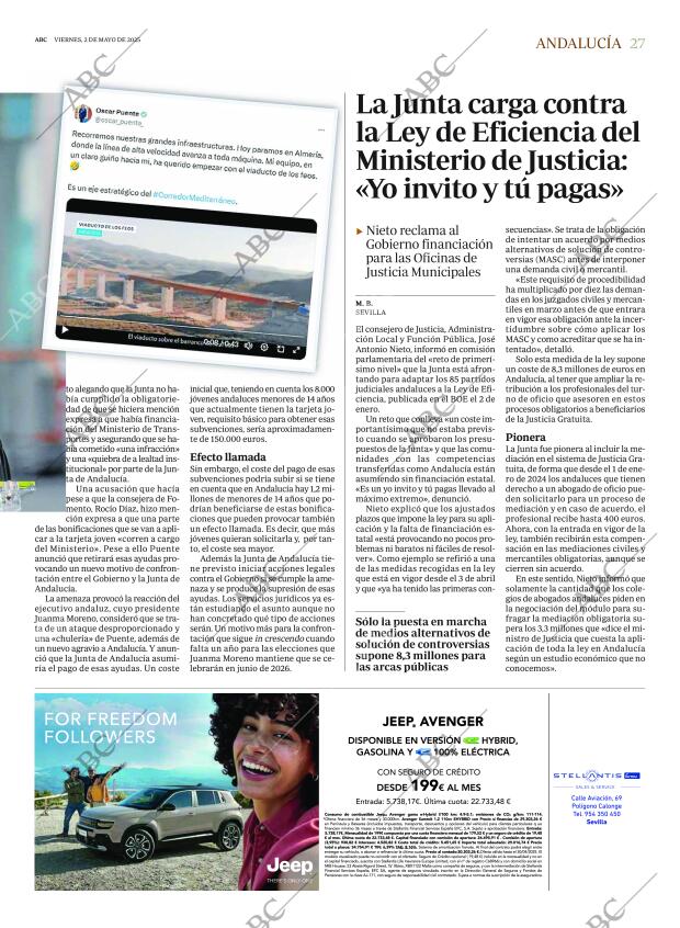 ABC SEVILLA 02-05-2025 página 27