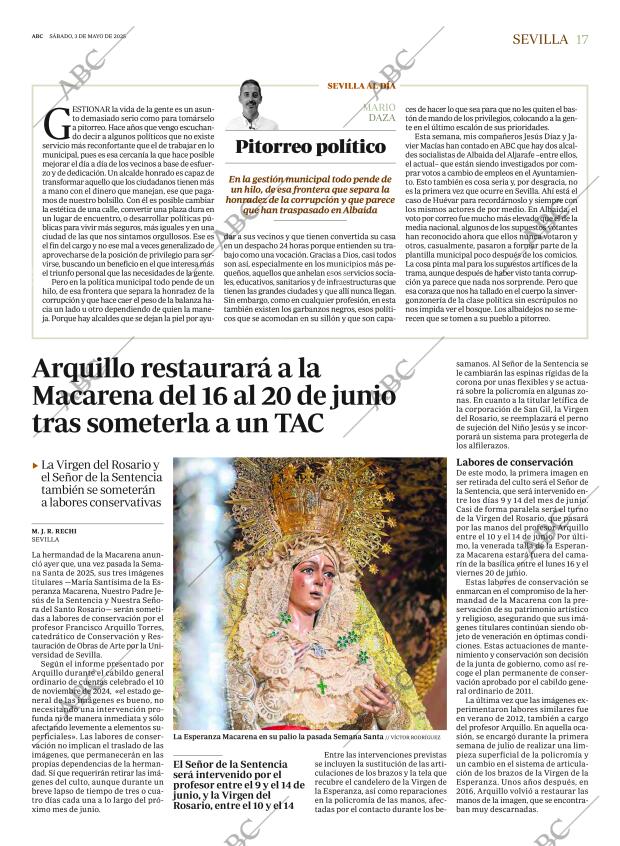 ABC SEVILLA 03-05-2025 página 17