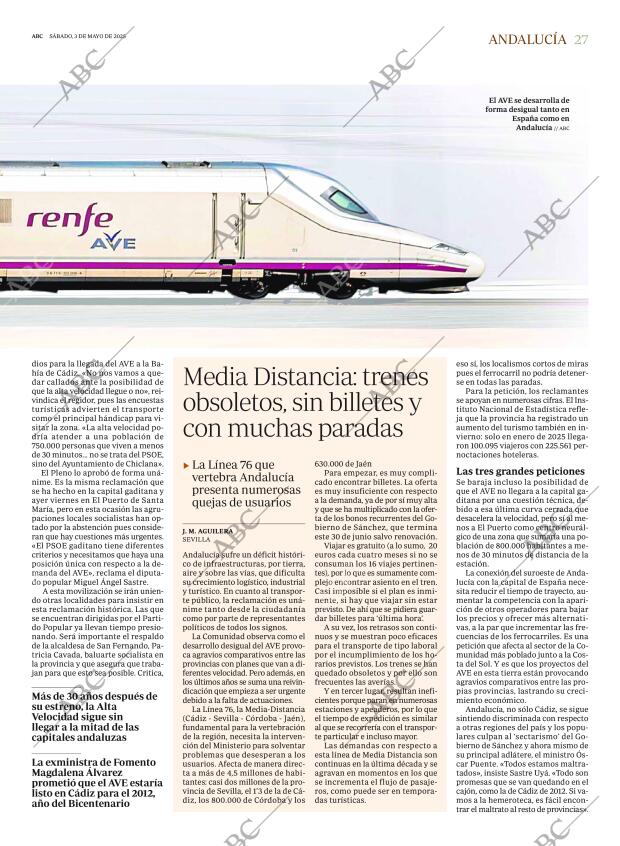 ABC SEVILLA 03-05-2025 página 27