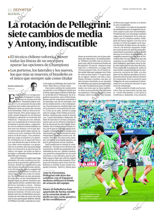ABC SEVILLA 03-05-2025 página 64