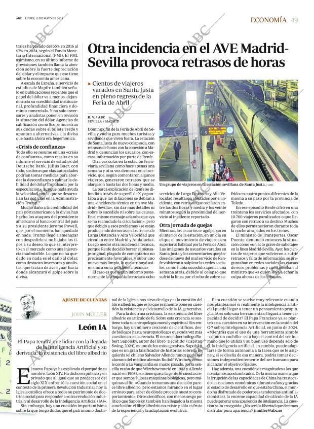 ABC SEVILLA 12-05-2025 página 49
