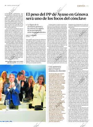 ABC MADRID 13-05-2025 página 15