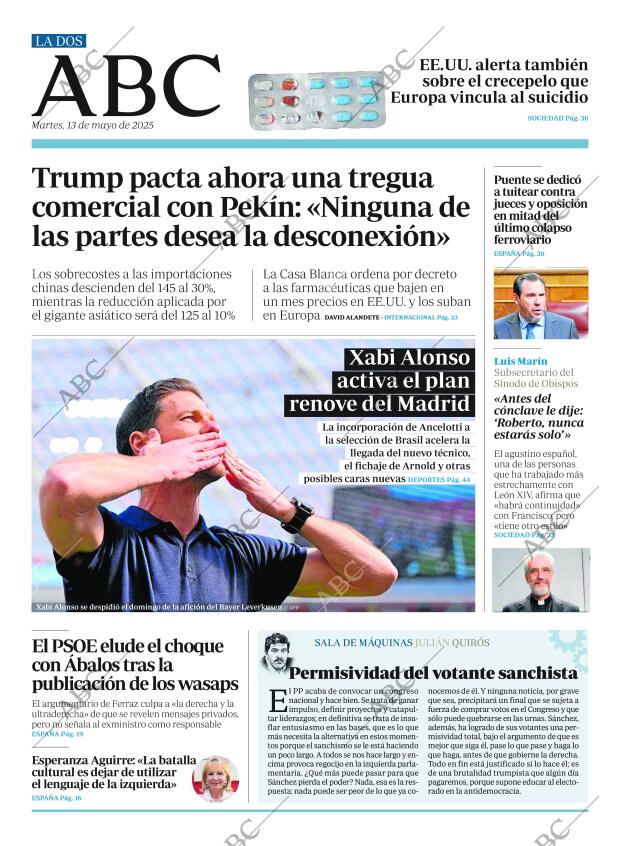 ABC MADRID 13-05-2025 página 2