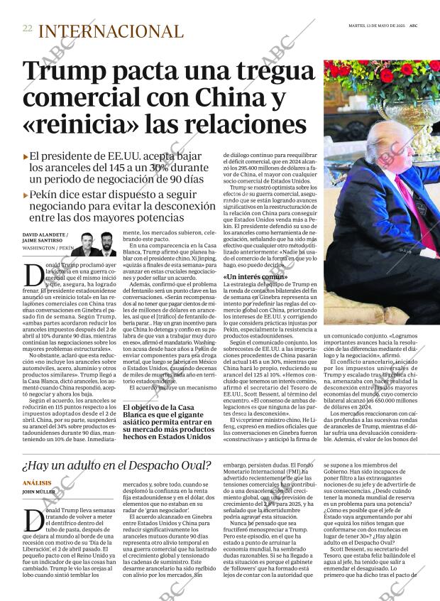 ABC MADRID 13-05-2025 página 22