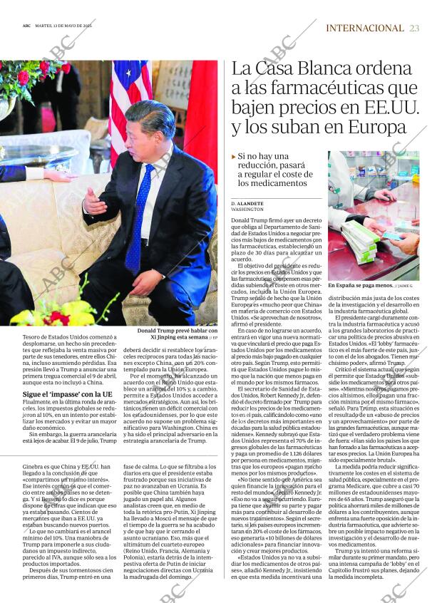 ABC MADRID 13-05-2025 página 23