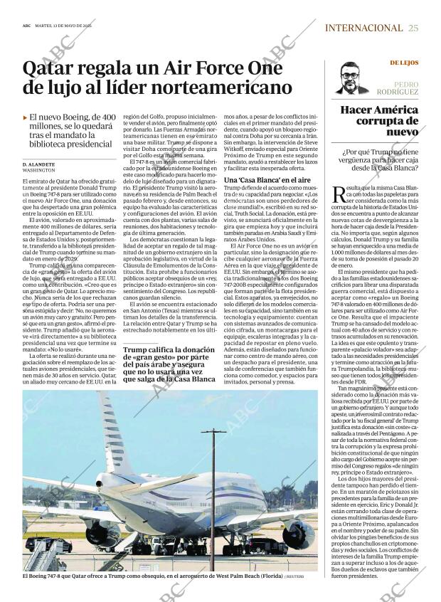ABC MADRID 13-05-2025 página 25