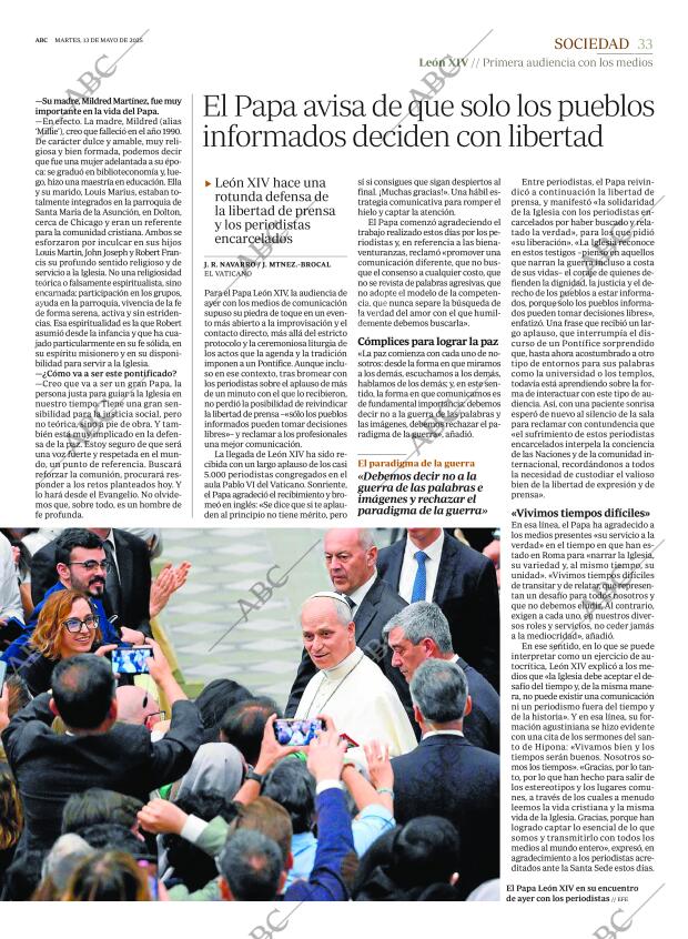 ABC MADRID 13-05-2025 página 33