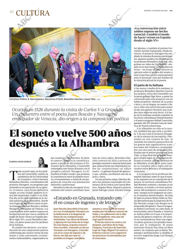 ABC MADRID 13-05-2025 página 40
