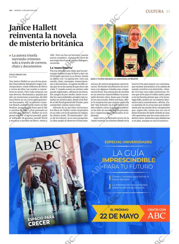 ABC MADRID 13-05-2025 página 43