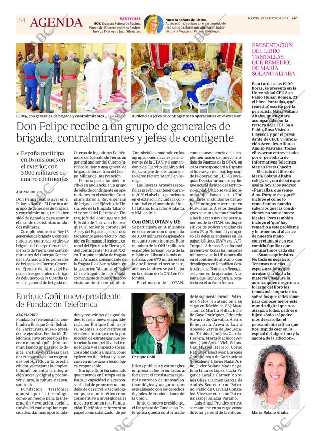 ABC MADRID 13-05-2025 página 54