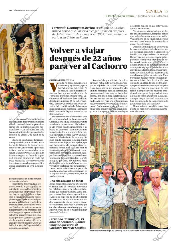 ABC SEVILLA 17-05-2025 página 15