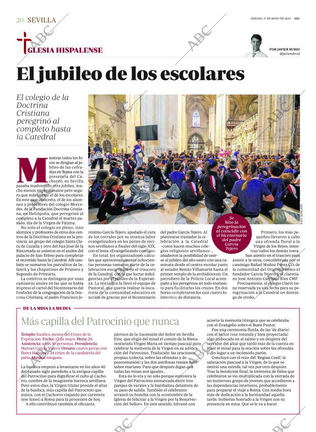 ABC SEVILLA 17-05-2025 página 20