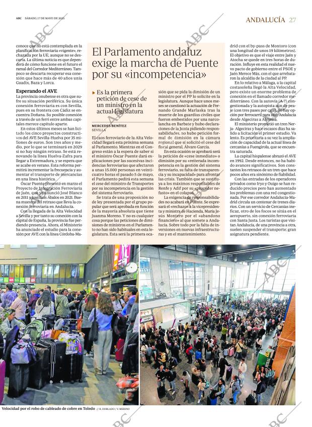 ABC SEVILLA 17-05-2025 página 27
