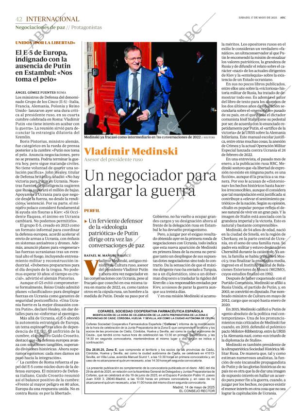 ABC SEVILLA 17-05-2025 página 42