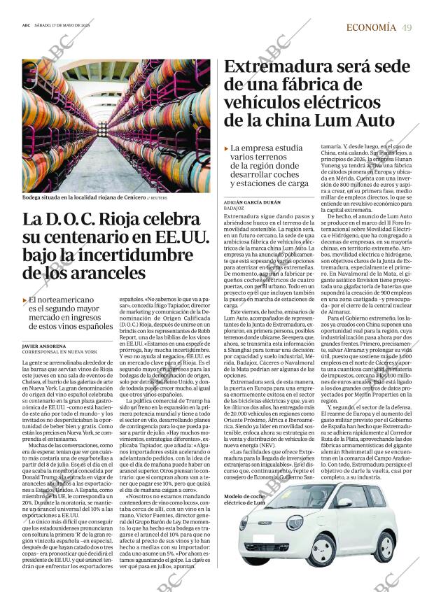 ABC SEVILLA 17-05-2025 página 49