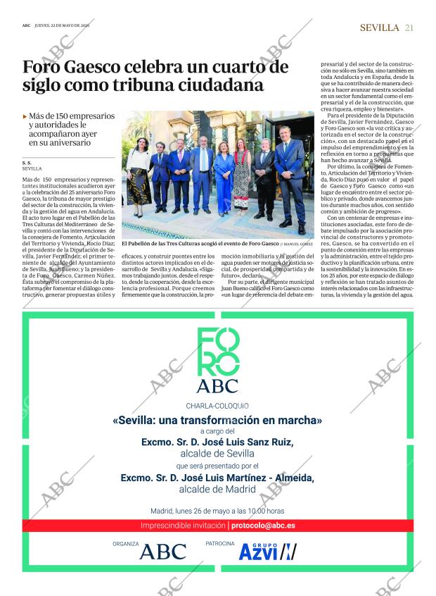 ABC SEVILLA 22-05-2025 página 21