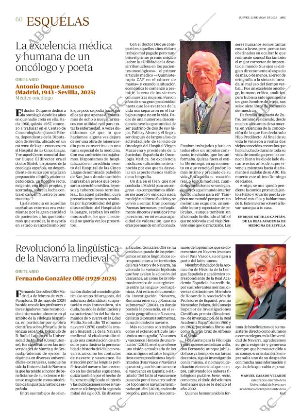 ABC SEVILLA 22-05-2025 página 60