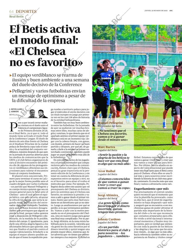 ABC SEVILLA 22-05-2025 página 64