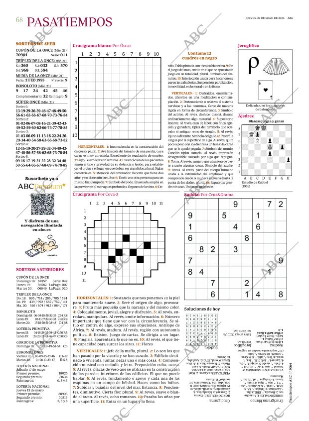 ABC SEVILLA 22-05-2025 página 68