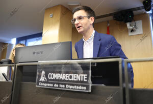 Comparecencia ante la Comisión del Congreso de los Diputados del presidente de...