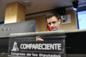 Comparecencia ante la Comisión del Congreso de los Diputados del presidente de...